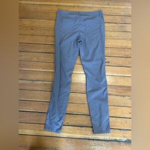 Prana Briann Dark Grey Quick Dry Stretch Hiking Pant women's 14